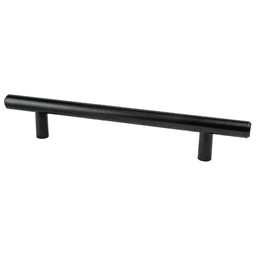 Pro 5-3/64" Commercial T-Bar Pull, Satin Black - Image 1