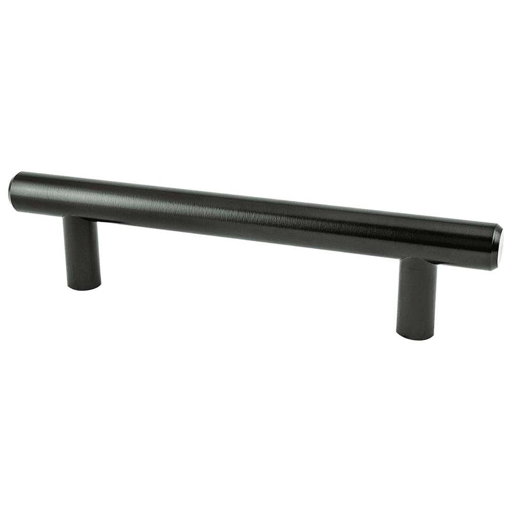 Berenson Hardware - Commercial Cabinet Pull - 3-25/32" - Satin Black