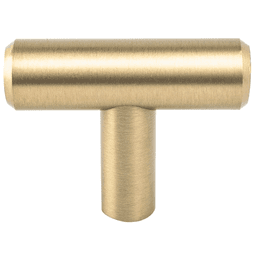 Champagne 2" T-Knob for Commercial Use - Pro Hardware
