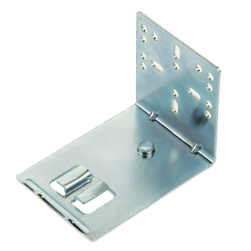 Cold Rolled Steel Undermount Slide for Drawer Thickness up to 5/8" with Bright Zinc Finish