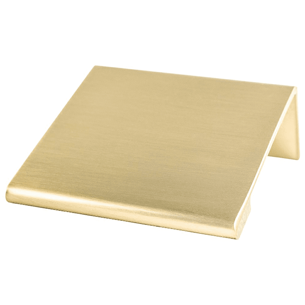 3/4" Base Diameter Satin Champagne Finger Pull by Berenson Hardware