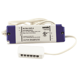 Pro LED 30W Drive with 12 Port ML, Black: Electronic LED Control Gear with Overload, Open Circuit, Short Circuit, and Heat Protection.