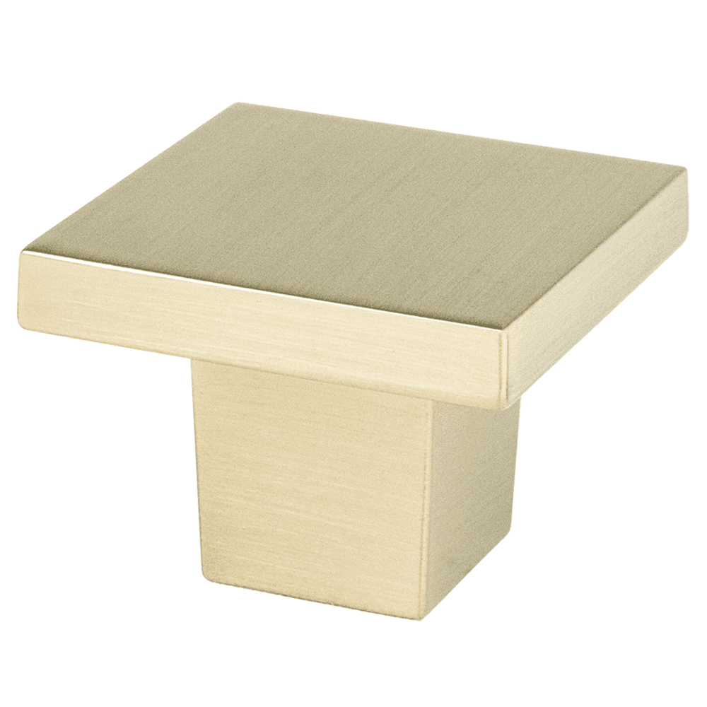 Mod Collection Square Knob with 9/16" base diameter and 8-32 x 1" screw size