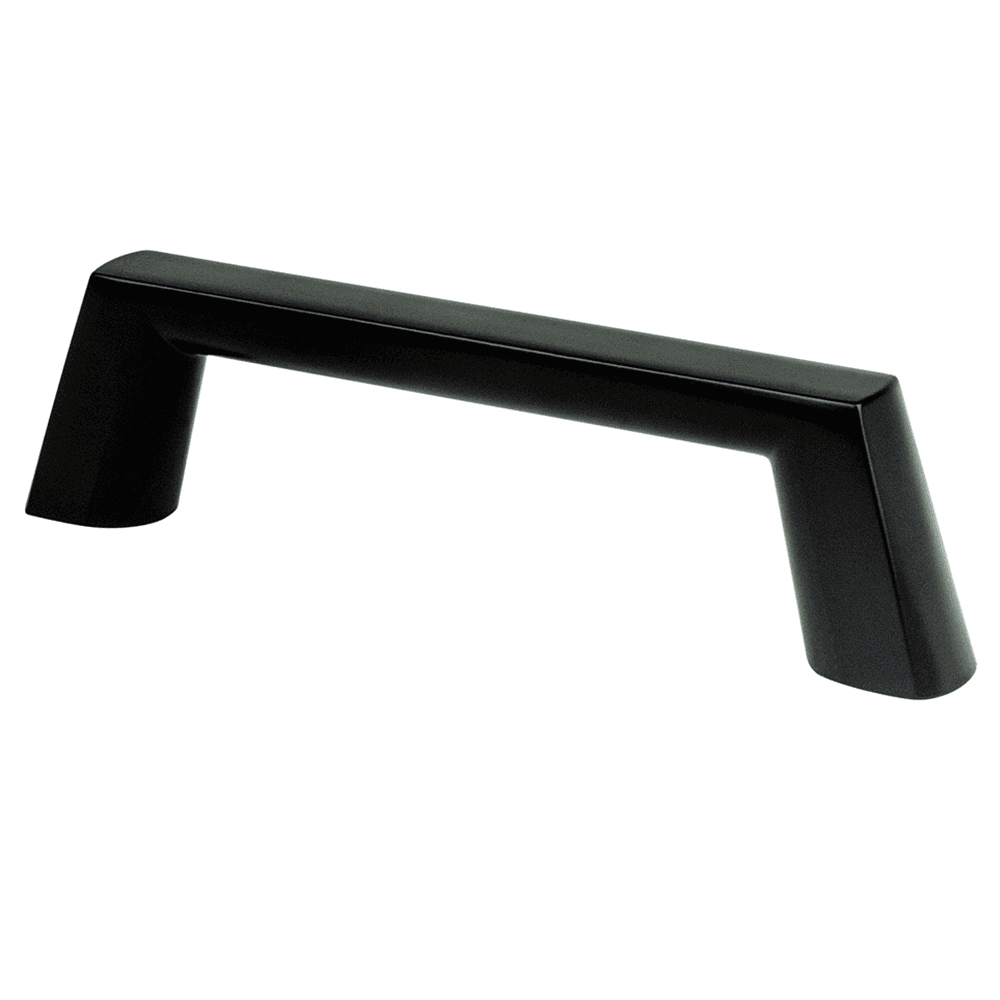 Satin Champagne Mod collection 96mm bar pull for stylish decor with 8-32 x 1" screw size and 19/32" base diameter