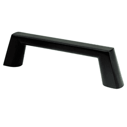 Satin Nickel Mod collection 96mm bar pull with 19/32" base diameter and 8-32 x 1" screw size