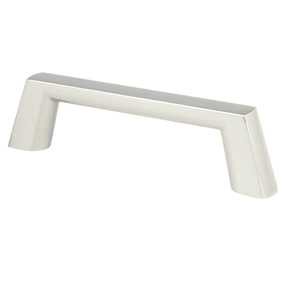 Pro 96mm Mod Bar Pull in Satin Nickel finish with 19/32" base diameter and 8-32 x 1" screw size
