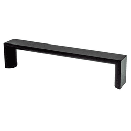 128mm Matte Black Mod Bar Pull for Kitchen Cabinets and Drawers