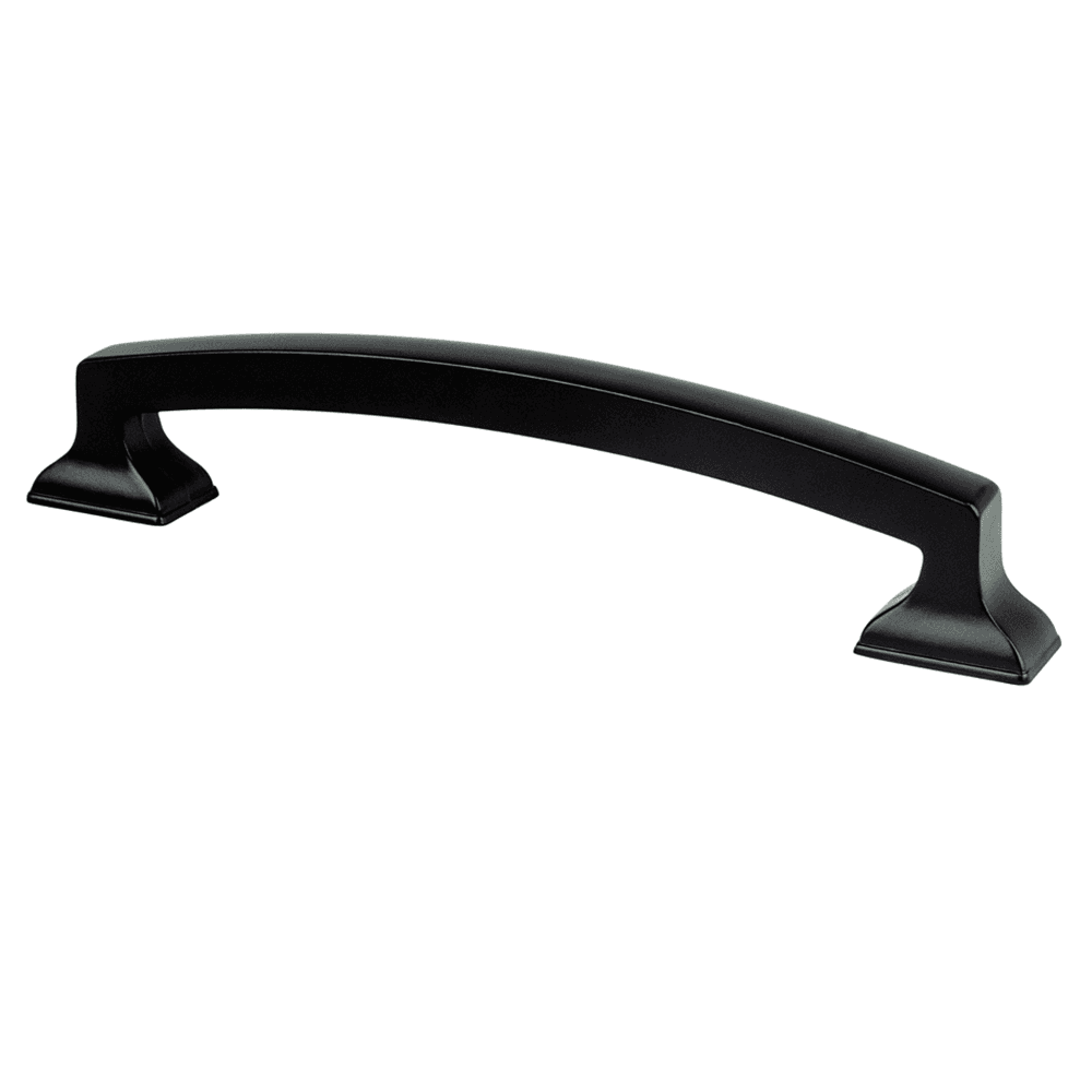 Satin Champagne 128mm Arch Pull with 5/8" base diameter and 8-32 x 1" Screw Size