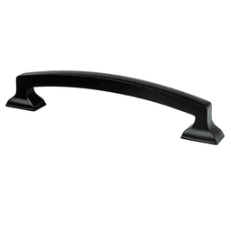 Satin Champagne 128mm Arch Pull with 5/8" base diameter and 8-32 x 1" Screw Size