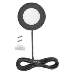 Pro 3W Cool White LED Puck Light with 79" Attached Cord and Required Dimmable Driver or Power Supply