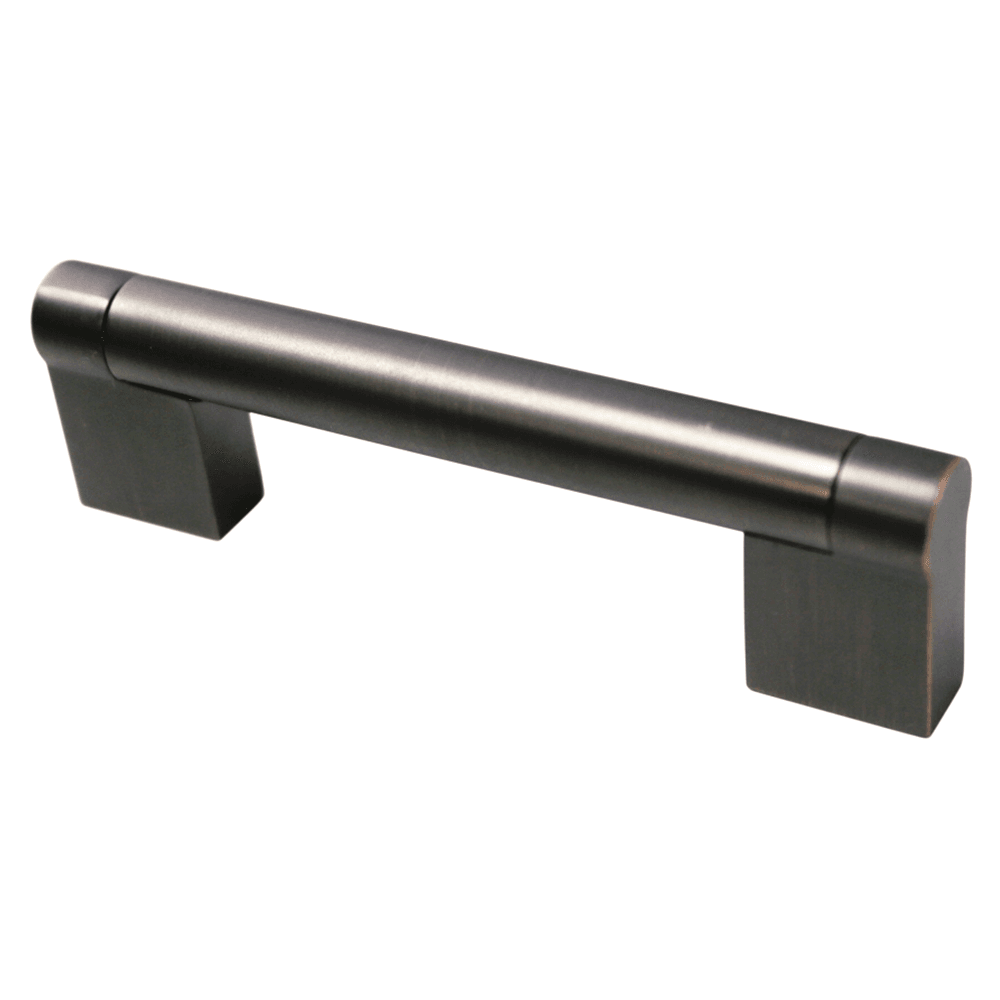 Oil-Rubbed Bronze Premier Bar Pull 96mm by Pro for Modern Kitchen Cabinets and Drawers