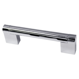 Pro 96mm Premier Bar Pull in Polished Chrome - Front View