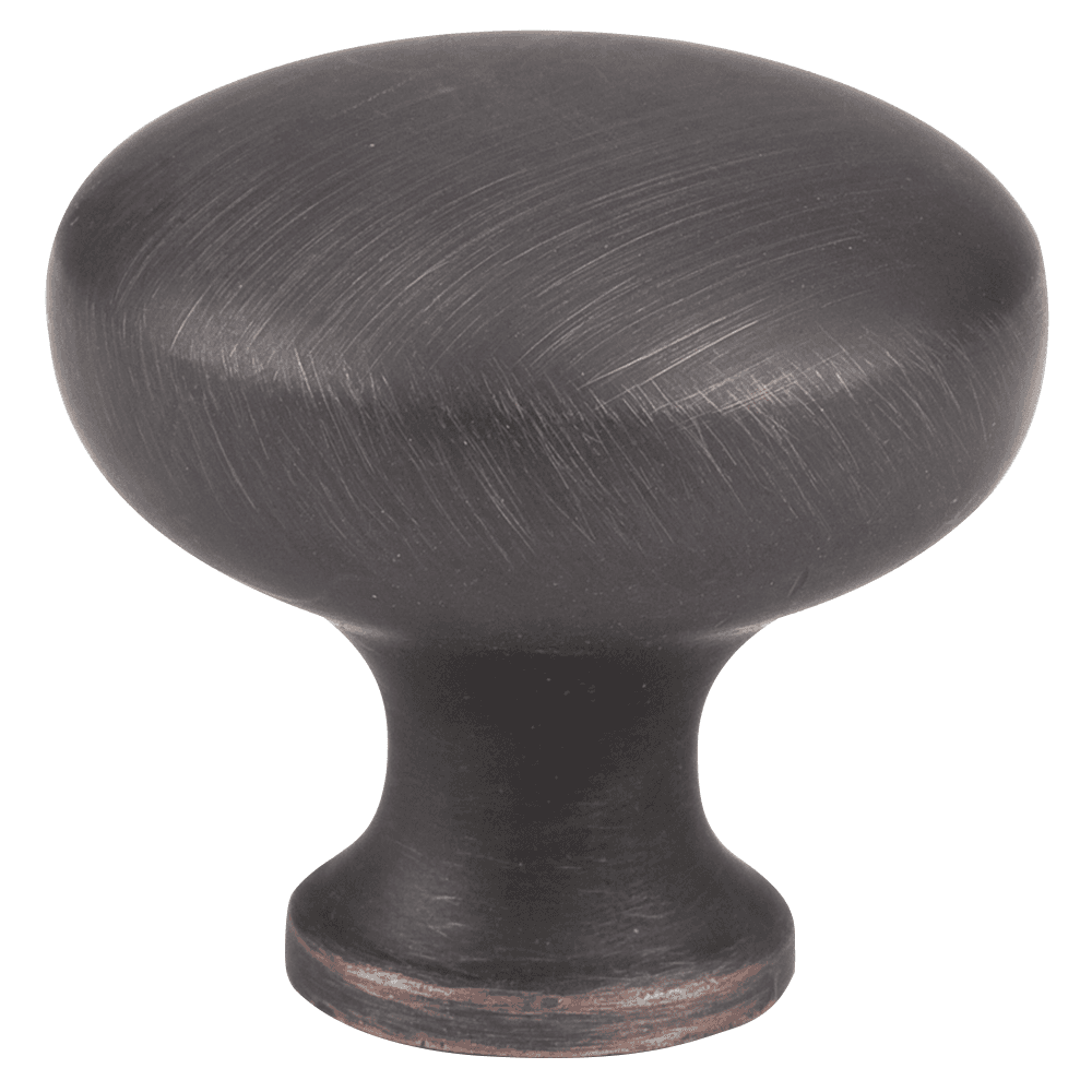 Oil-Rubbed Bronze Premier Plain Round Knob by Pro for Stylish Home Improvement
