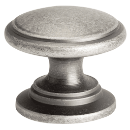 Premier Round Knob in Weathered Nickel - 1-1/4" size - Pro