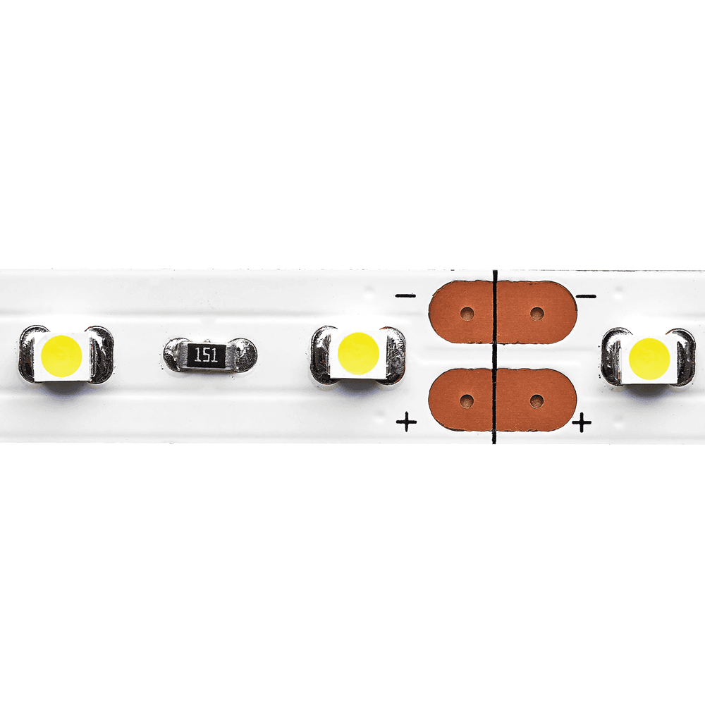 Close-up of Tresco Lighting's LED tape light in cool white