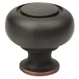 Pro 1-1/4" Round Knob in Oil-Rubbed Bronze