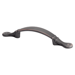 Elevate your decor with Pro's Oil-Rubbed Bronze 3" Select Handle Pull for cabinets and drawers