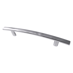 Pro 128mm Select Bar Pull in Polished Chrome - Close-up View