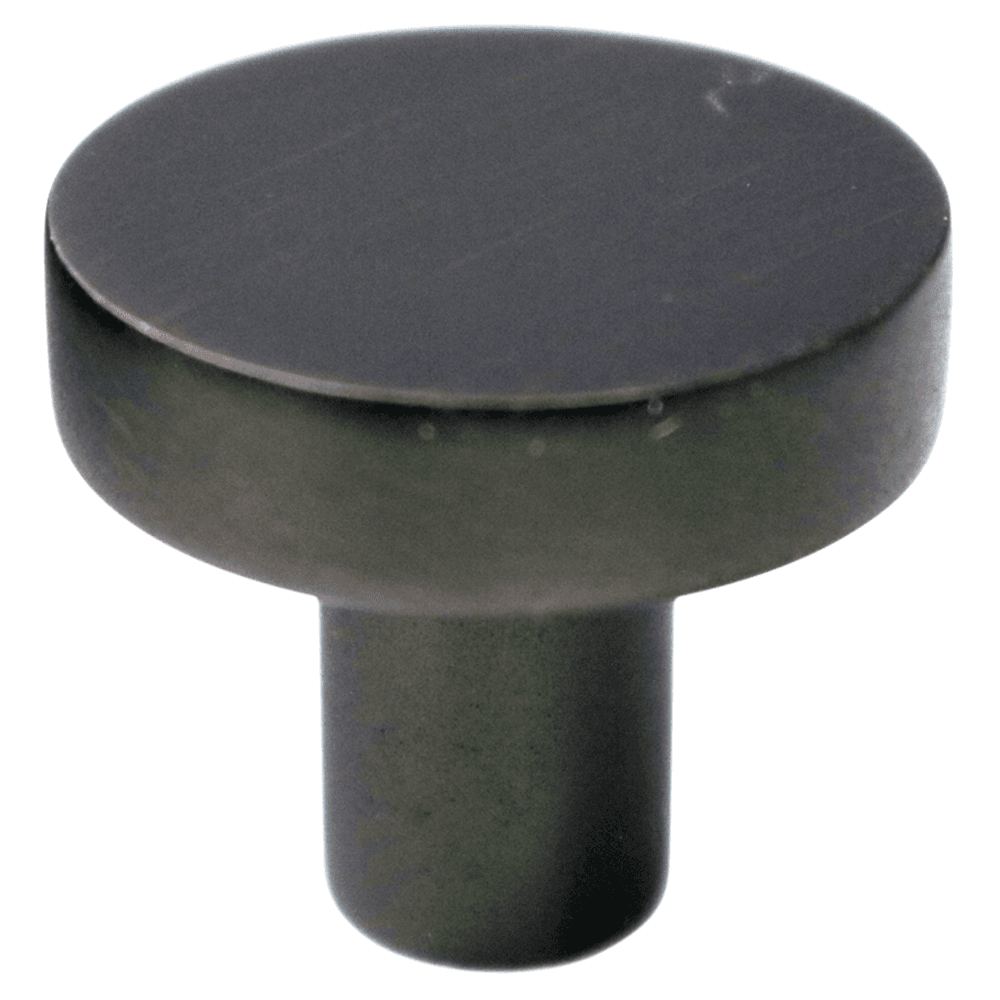 Pro 1" Flat Top Knob in Oil-Rubbed Bronze finish for elegant home decor