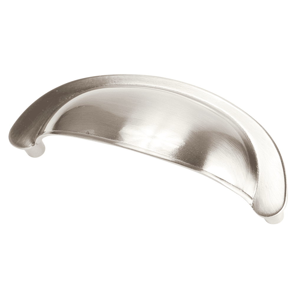 Modern Satin Nickel Drawer Pull for Cabinets