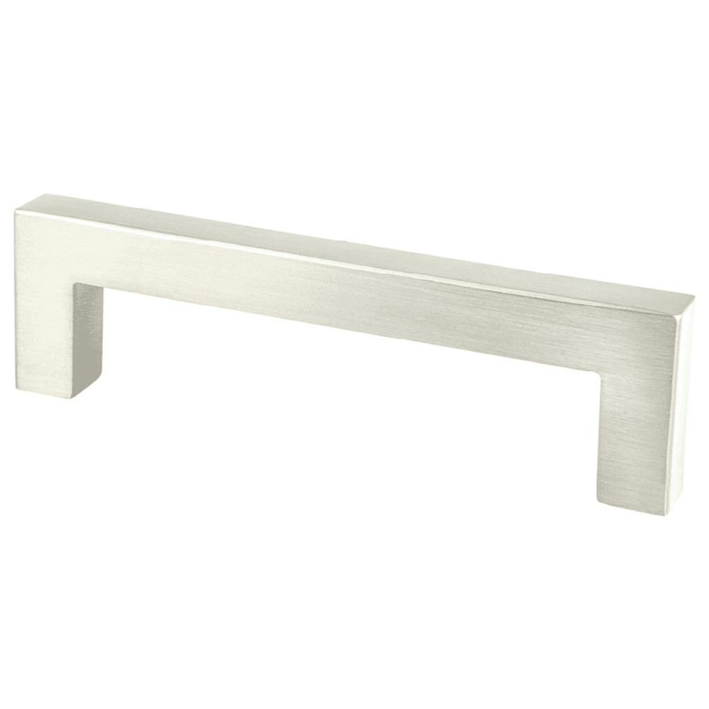 8-32 x 1" Screw Size Square Pull in Satin Nickel