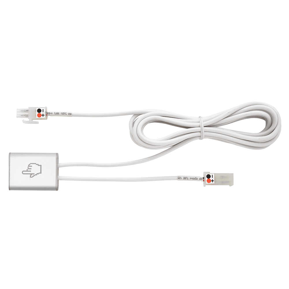 60W Square Touch Dimmer Switch with 96" Input & 6" Output Wire
