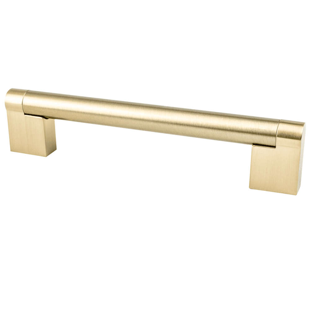 Pro 128mm Satin Champagne Bar Pull for Cabinets