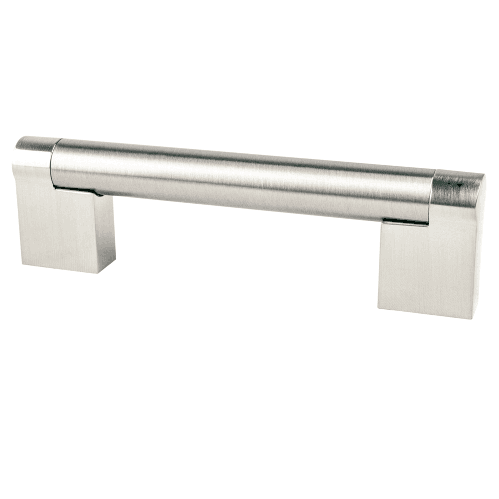 Satin Nickel Bar Pull, 96mm Transitions 2.0 Collection, 4-3/16" Length