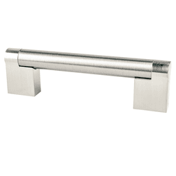 Satin Nickel Bar Pull, 96mm Transitions 2.0 Collection, 4-3/16" Length