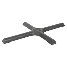 Peter Meier X-Style Table Base in Black Matte Wrinkle Finish