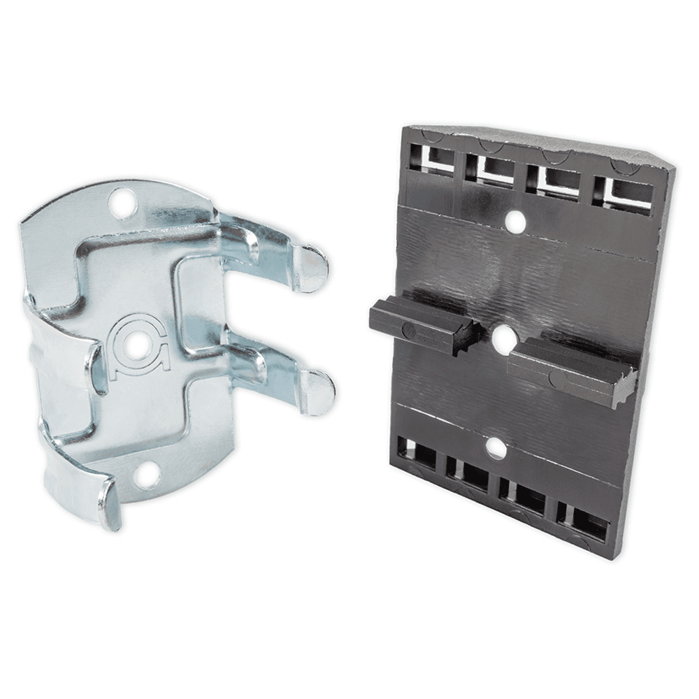 Peter Meier 4-Finger Groove Mount Toe Kick Clip - Front View