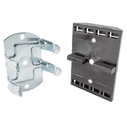 Peter Meier 4-Finger Groove Mount Toe Kick Clip - Front View