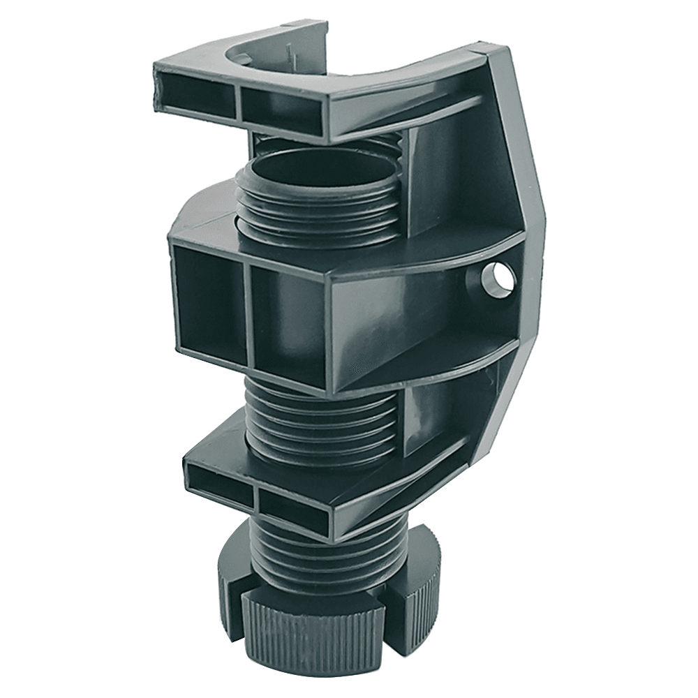 Adjustable Leveling Feet for Entertainment Centers, Bookshelves, Wall Units - Eliminates Use of Shims - Height Adjustment up to 1 1/8"