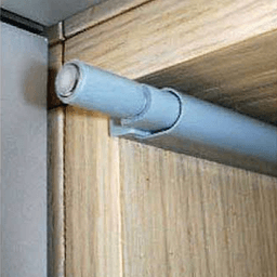 Simple Push Allows Easy Opening for IMPULSE Latch 40mm