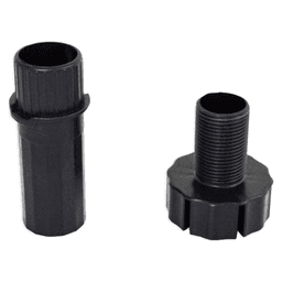 415 3-3/4" - 4-3/4" ABS Cabinet Leveler, Black Alt 1 - Image