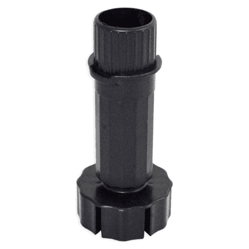 415 3-3/4" - 4-3/4" ABS Cabinet Leveler, Black Main - Image