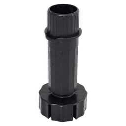 415 3-3/4" - 4-3/4" ABS Cabinet Leveler, Black Main - Image
