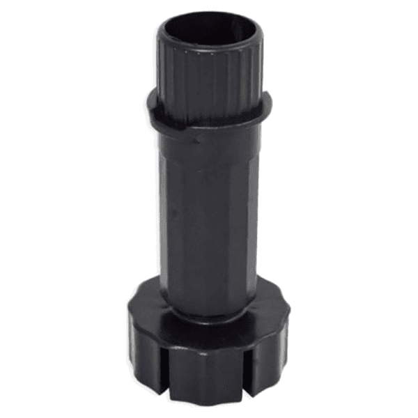 415 4-1/8" - 5-1/8" ABS Cabinet Leveler, Black Main - Image
