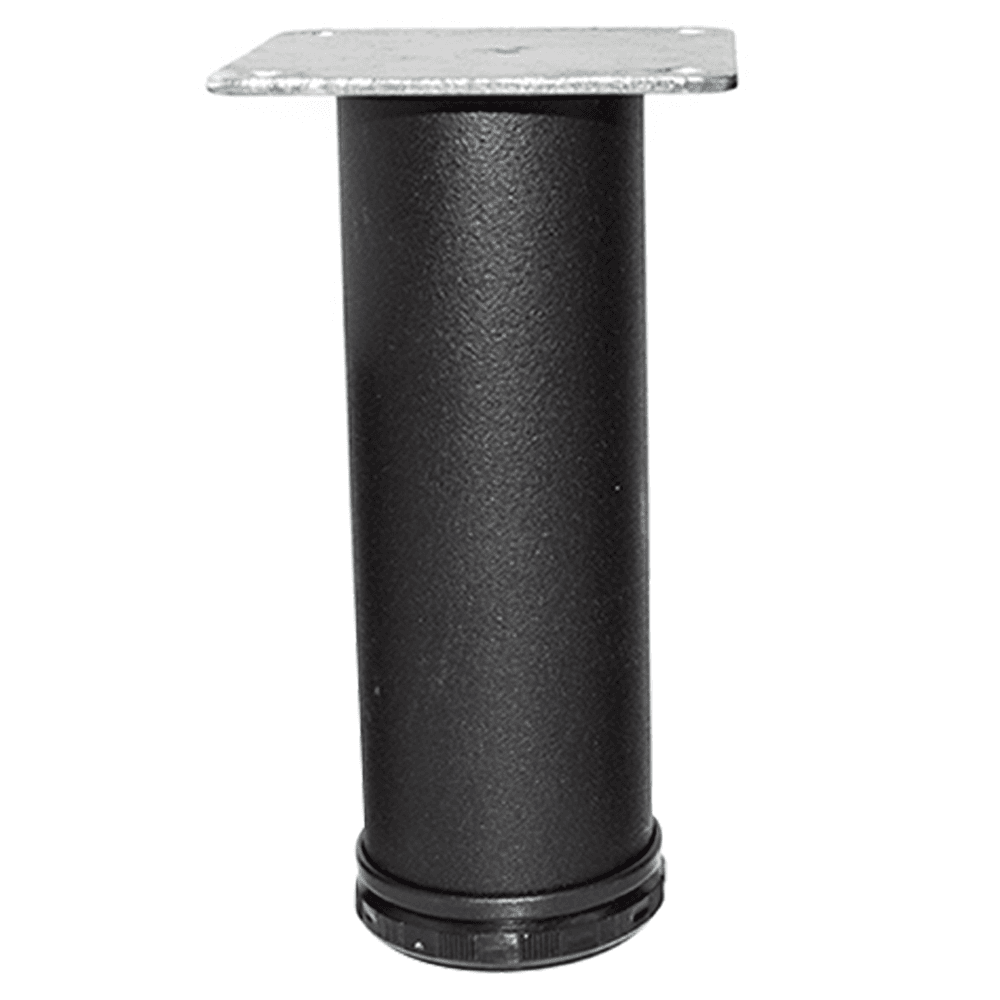 Peter Meier Como Furniture Leg, Matte Black 2x6