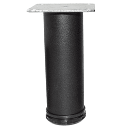 Peter Meier Como Furniture Leg, Matte Black 2x6