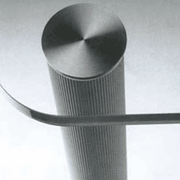 Peter Meier Hamburg Table Leg, Chrome - 2-3/8" Diameter x 34-1/4" High - Sleek and Stylish Design