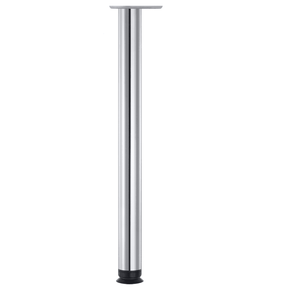 Chrome Table Leg for Modern Furniture Design by Peter Meier