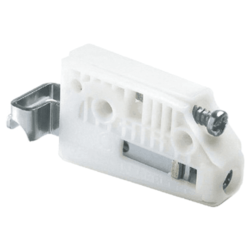 Attach Peter Meier White Finish to 806 Hanging Brackets Left Side Cover Cap