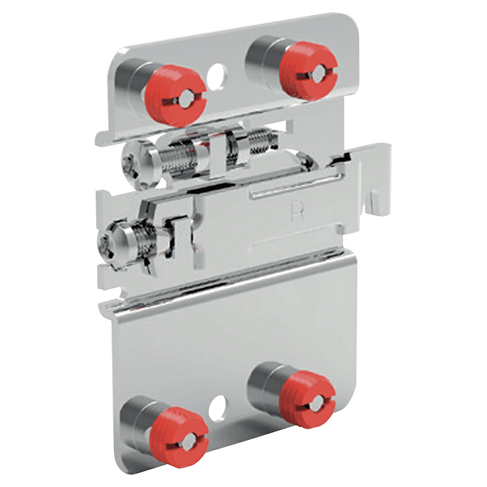 807 Base Cabinet Hanging Bracket with Hex Drive, Right Hand, Steel (100/Box) - Alt Image 1