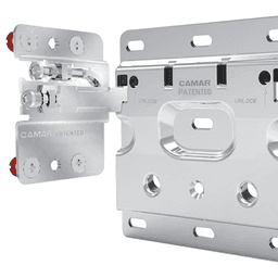 807 Base Cabinet Hanging Bracket with Hex Drive, Right Hand, Steel (100/Box) - Alt Image 1