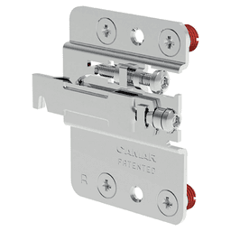 807 Base Cabinet Hanging Bracket with Hex Drive, Right Hand, Steel (100/Box) - Main Image