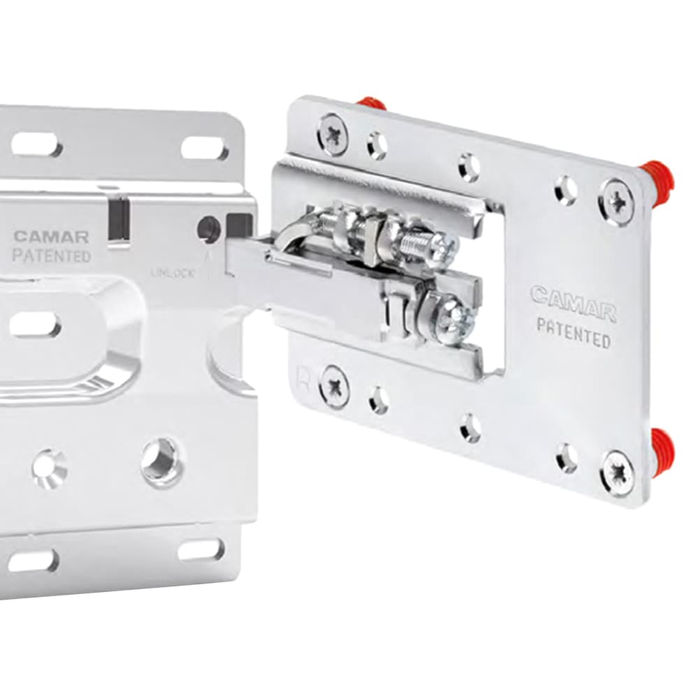 240mm x 120mm 807 Anti-Drop Wall Plate, Steel (20/Box) - Main Image