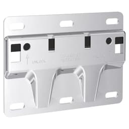 120mm x 90mm 807 Anti&#45;Drop Wall Plate, Steel (20/Box) - Main Image