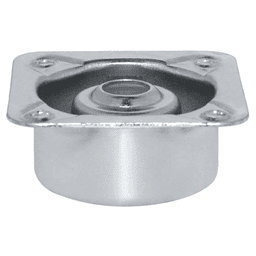 Metal socket for leveling with 330lb weight capacity and screw mount