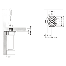 840 V-Plate Socket Alt 2 - Image